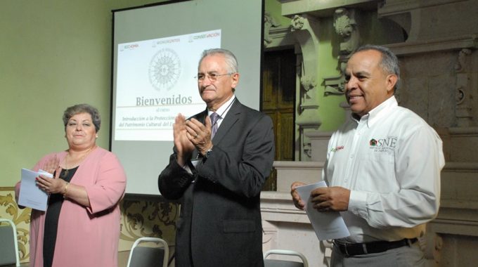 Inauguración Del Curso: Introducción A La Protección Y Conservación Del Patrimonio Cultural Del Estado De Zacatecas