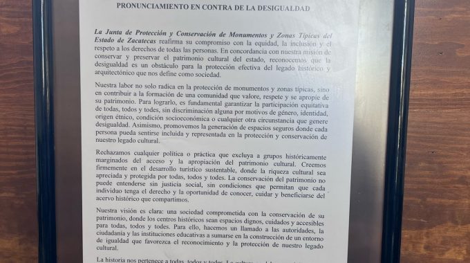 Pronunciamiento Enmarcado Y Visible A Los Trabjadores Y Publico (3)